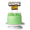 Topper ozdoby na tort napis GAME ON minecraft piksele dekoracje urodzinowe